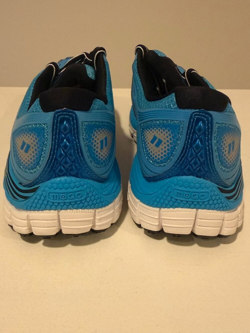 Brooks Glycerin 11 Running Shoes NWT Women 8 Blue White Silver - Picture 5 of 7